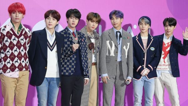 Il gruppo k-pop BTS