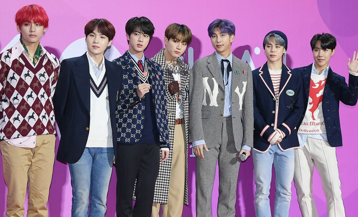 Il gruppo k-pop BTS