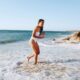 Esercizi in spiaggia fitness workout