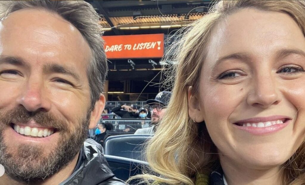 Blake Lively e il marito Ryan Reynolds