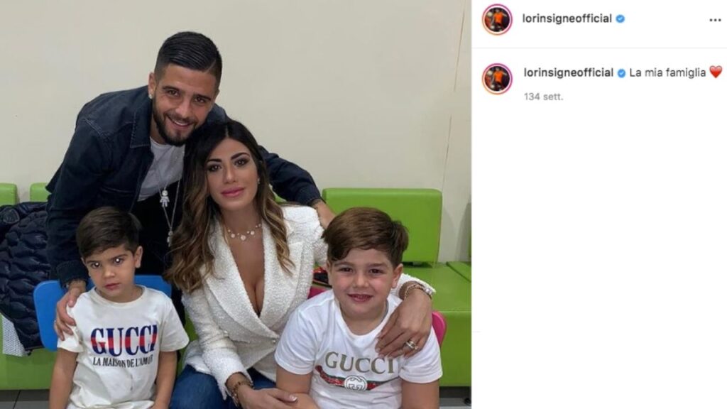 Lorenzo Insigne e Jenny Darone