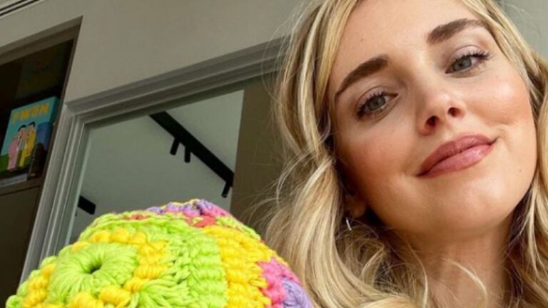 chiara ferragni e il cappellino crochet