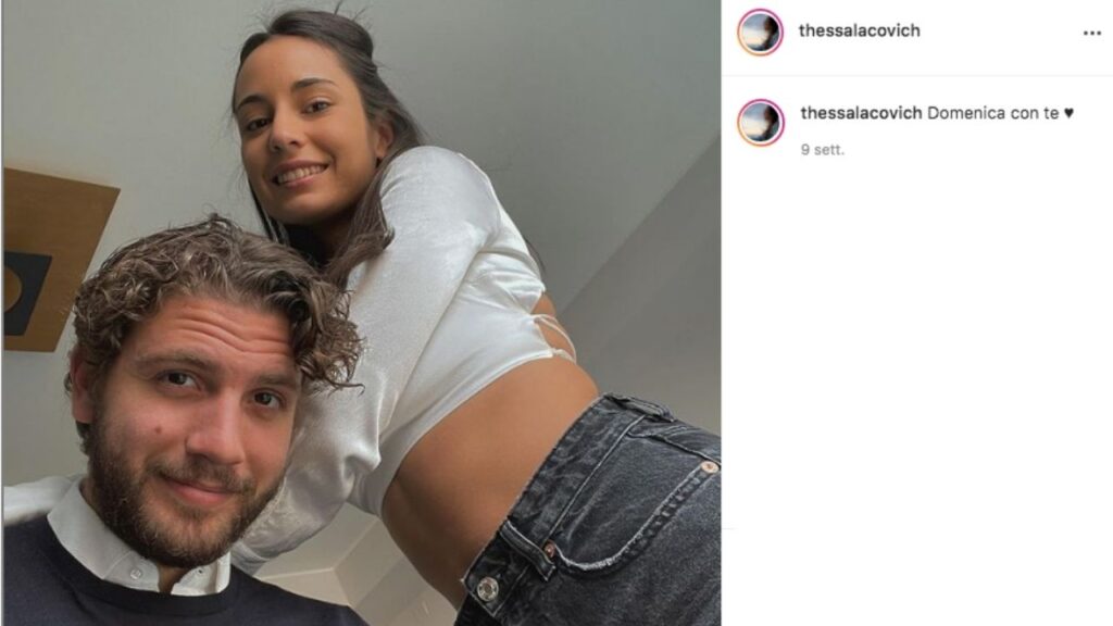 Thessa Lacovich e Manuel Locatelli