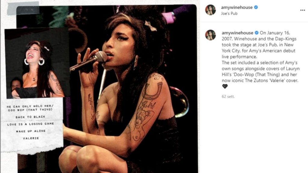amy winehouse i tatuaggi della cantante