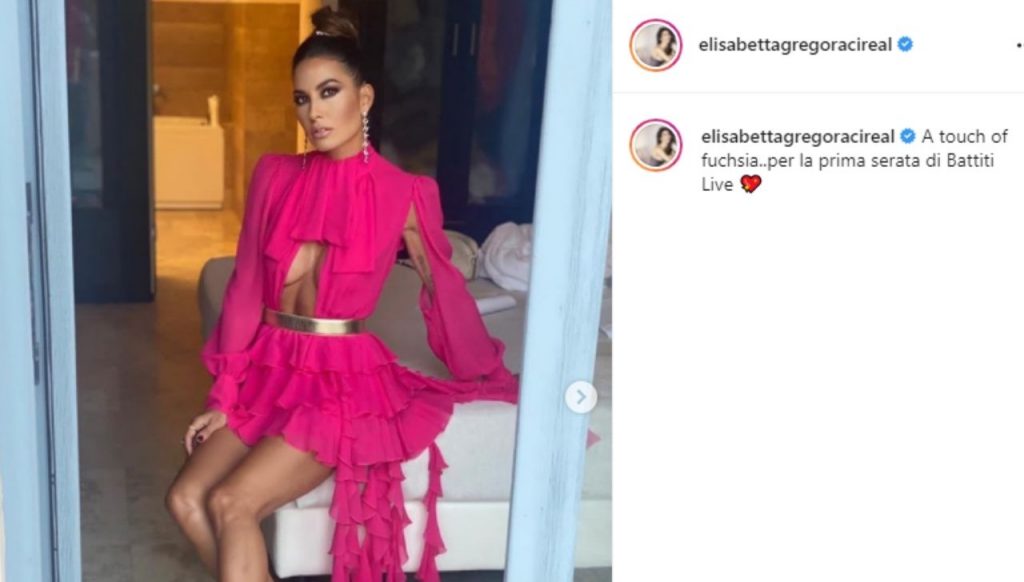 Elisabetta Gregoraci Battiti Live 2021