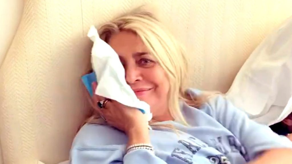 mara venier ospedale