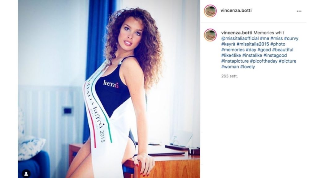 vincenza botti a miss italia