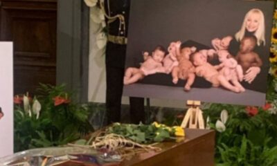 Vladimir Luxuria e il regalo sulla bara della Carrà