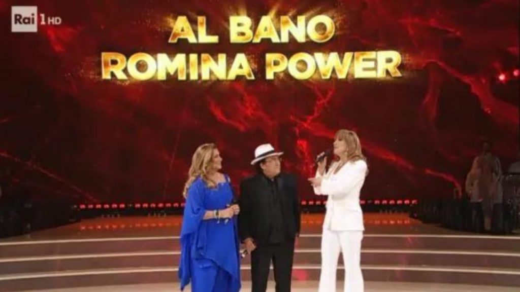 Al Bano durante una vecchia ospitata a Ballando con le Stelle in coppia con Romina Power