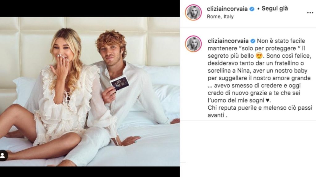 clizia incorvaia e paolo ciavarro genitori