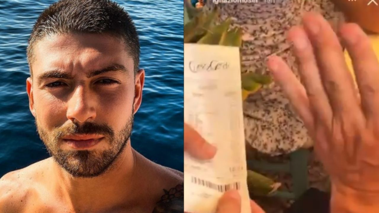 ignazio moser e le critiche per uno scontrino su instagram