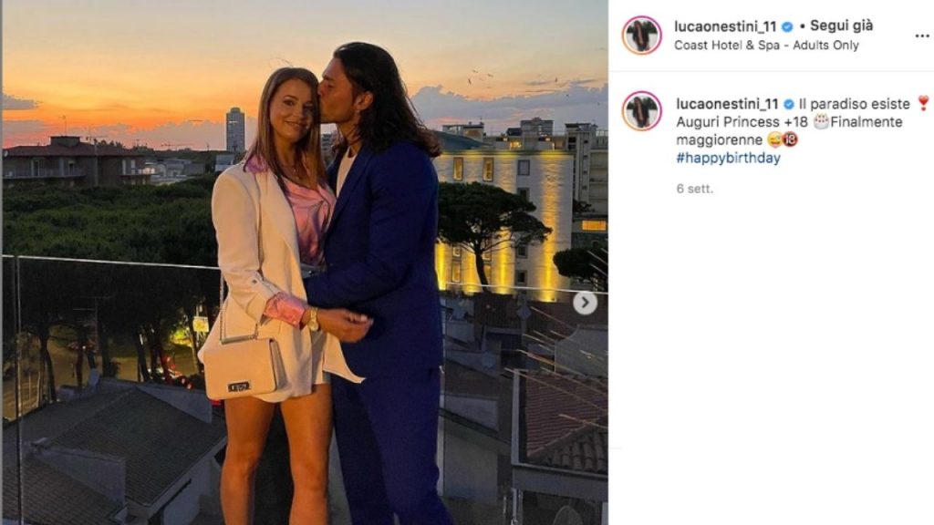 ivana mrazova e luca onestini insieme su instagram