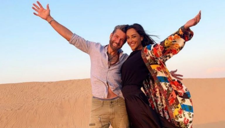Juliana Moreira e il marito Edoardo Stoppa