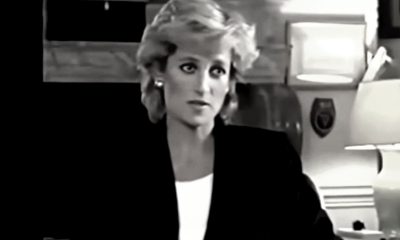 lady diana durante un'intervista