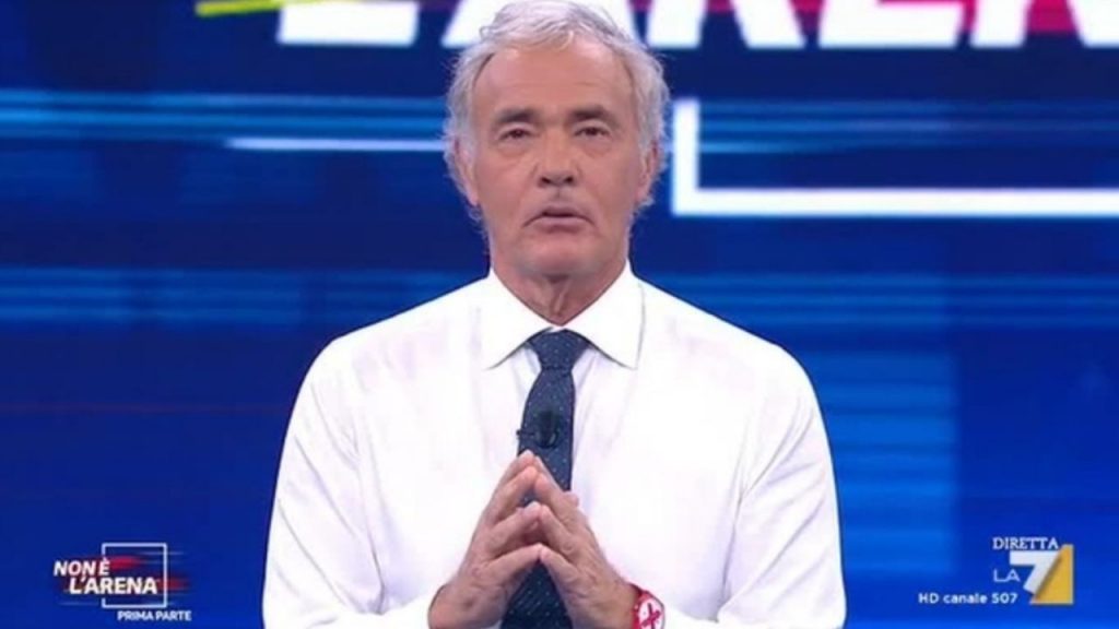 massimo giletti cambia giorno a la 7 con non è l'arena