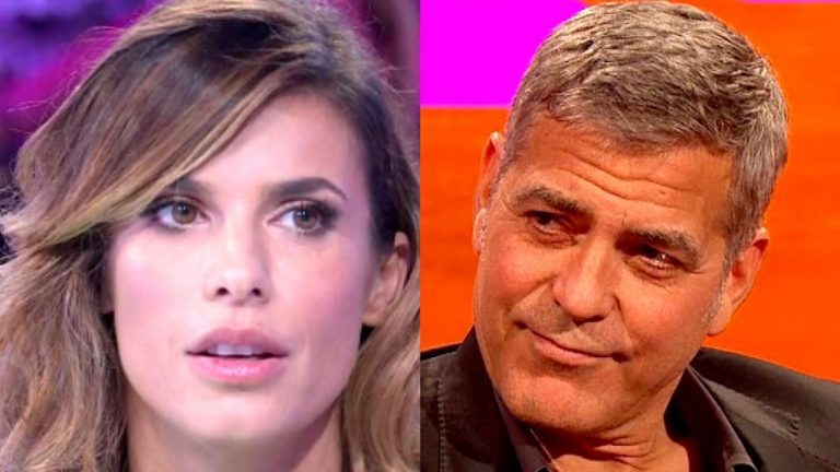 elisabetta canalis e george clooney