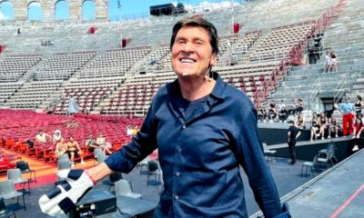 Gianni Morandi all'Arena di Verona