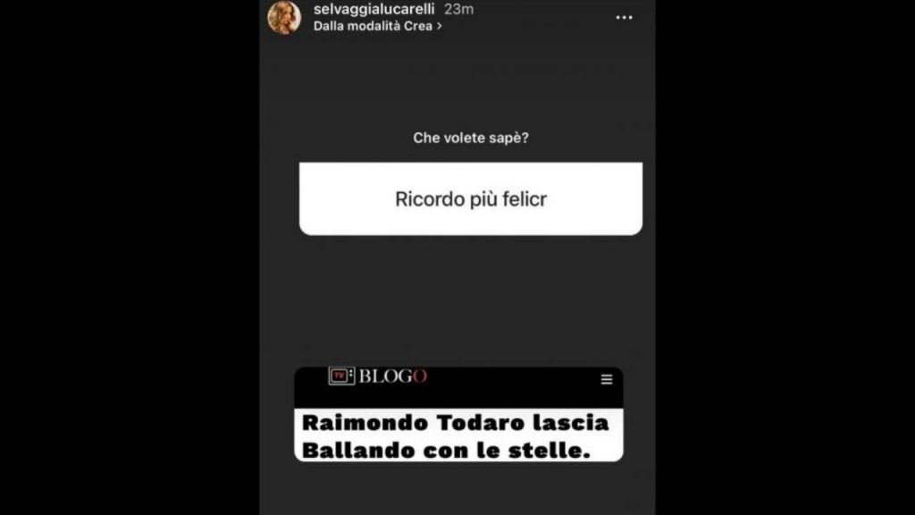 Raimondo Todaro ad Amici21: la frecciatina di Selvaggia Lucarelli su Instagram 42 instagram lucarelli