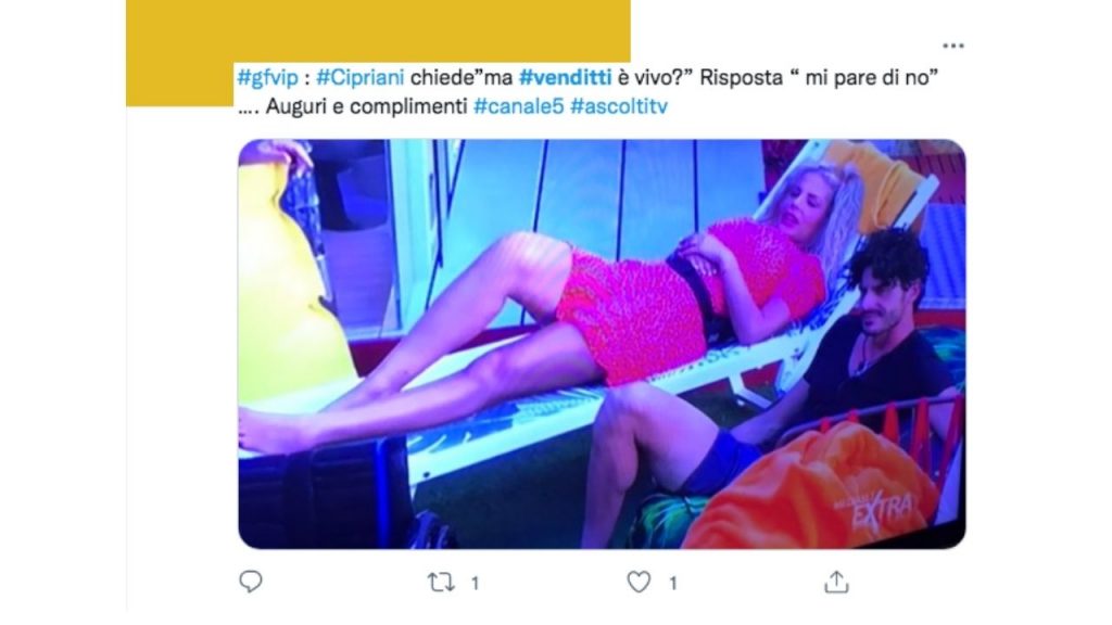 venditti gf vip