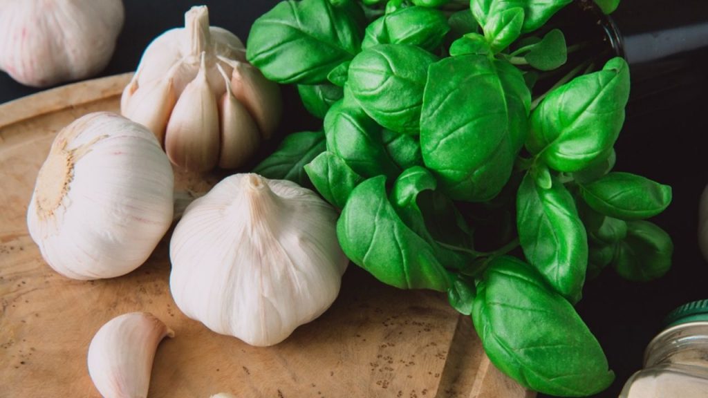 Aglio e basilico ricette