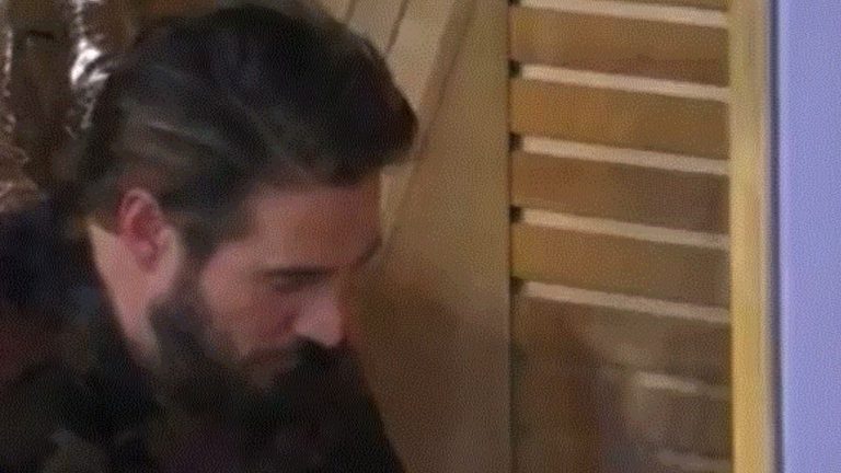 Alex Belli si dichiara a Soleil nella notte