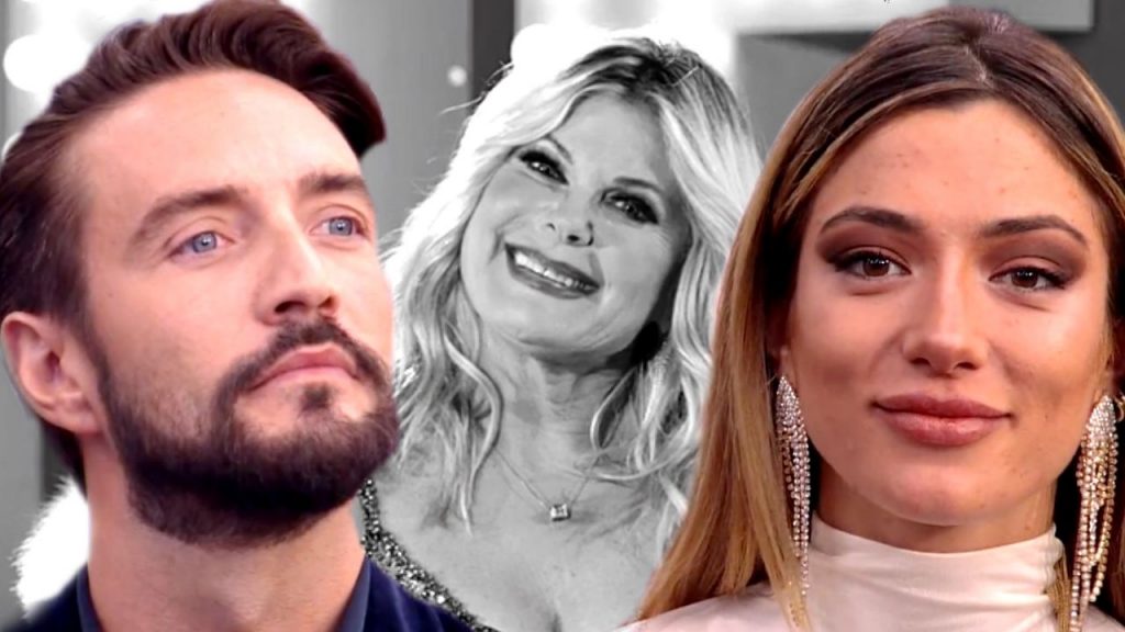 Alex Belli e Soleil Sorge e Patrizia Pellegrino