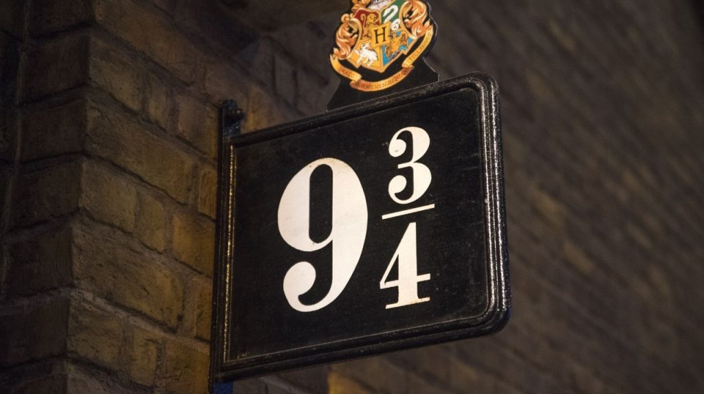 Binario 9 e tre quarti Harry Potter