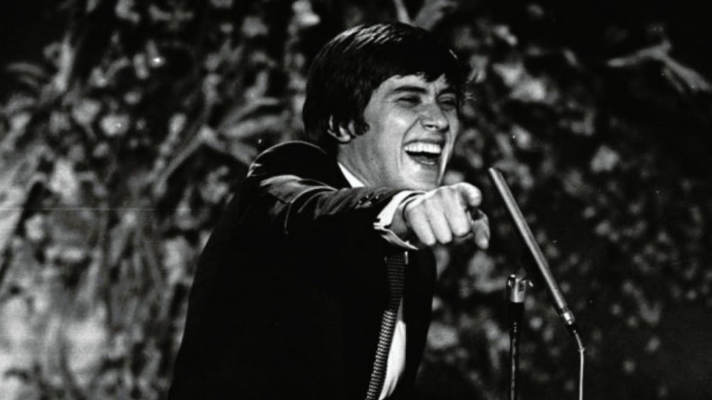 Gianni Morandi al Festival nel 1972