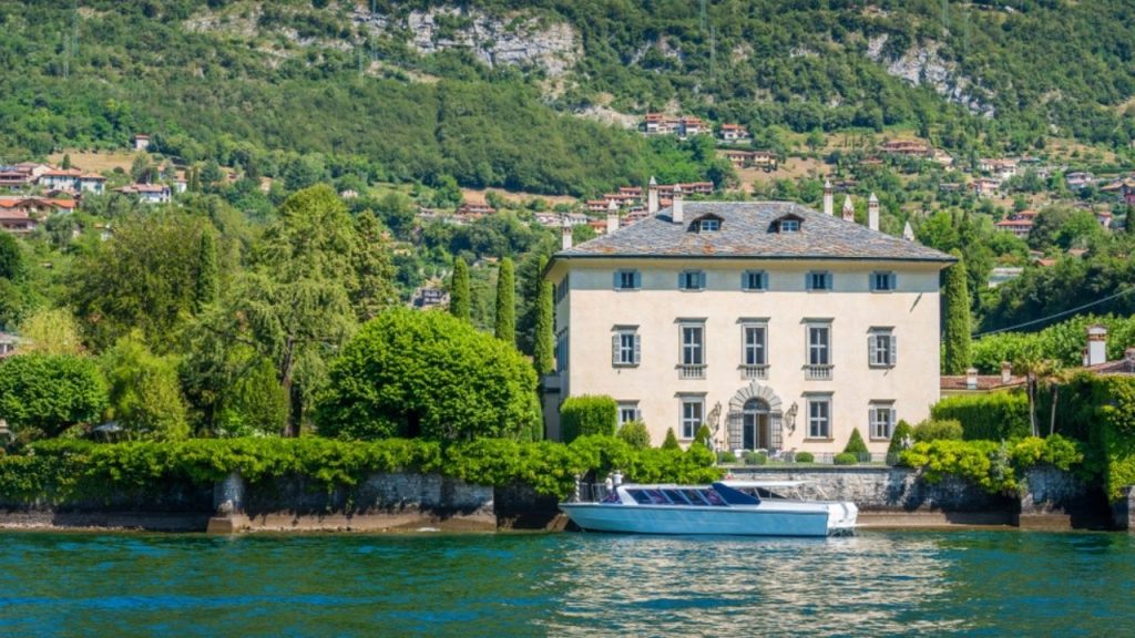 Villa Balbiano sul Lago di Como, location di House of Gucci