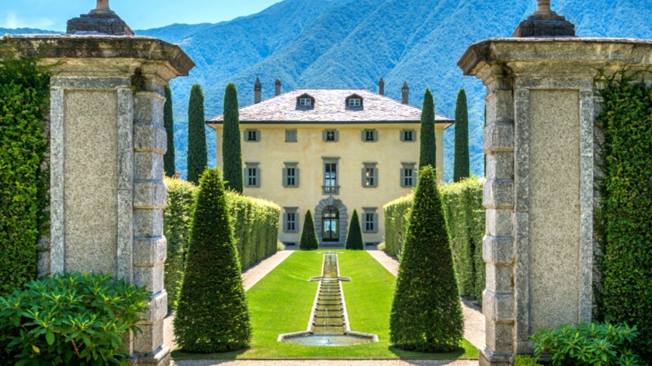 Villa Balbiano sul Lago di Como, location di House of Gucci