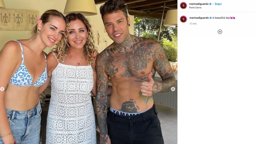 Chiara Ferragni, mamma Marina Di Guardo e Fedez