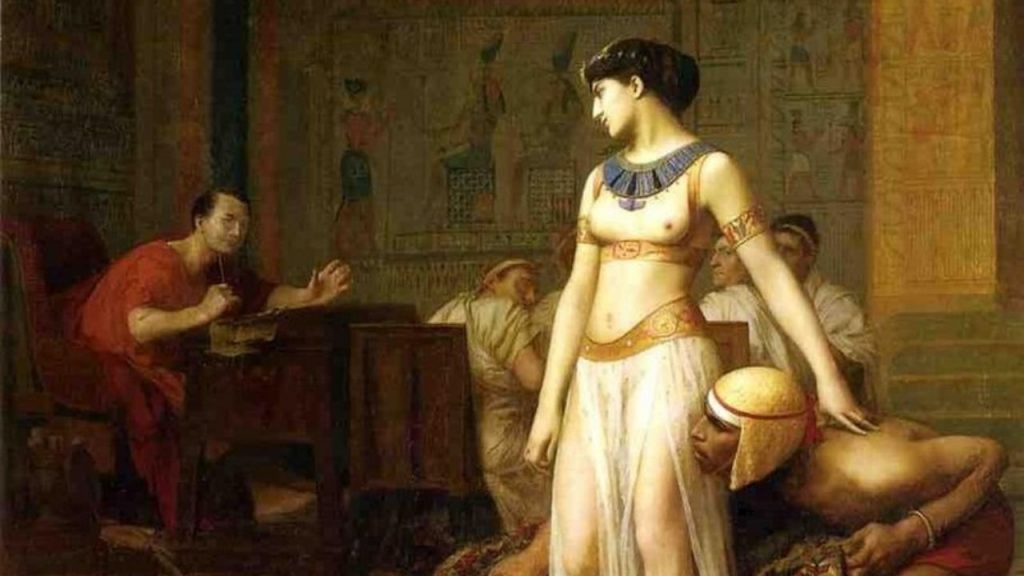 Cleopatra e Cesare di Jean-Leon Gerome