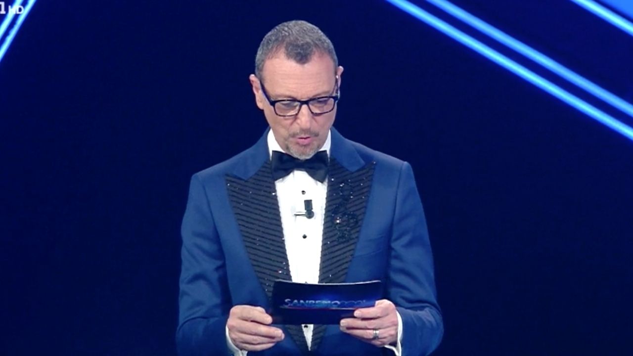 Amadeus Festival di Sanremo 2022