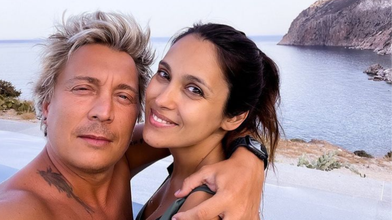 Un selfie di Andrea Mainardi con la moglie Anna Tripoli