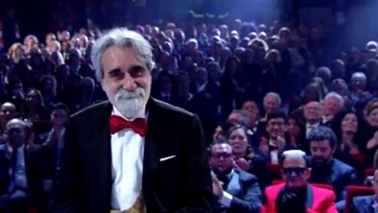 Beppe Vessicchio al Festival di Sanremo
