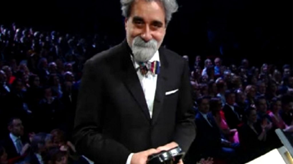 Beppe Vessicchio al Festival di Sanremo