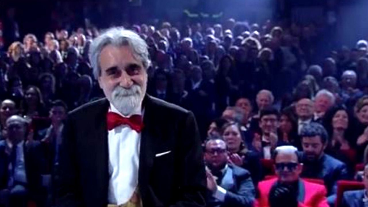 Beppe Vessicchio al Festival di Sanremo