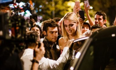 Fedez e Chiara Ferragni vestito Dior