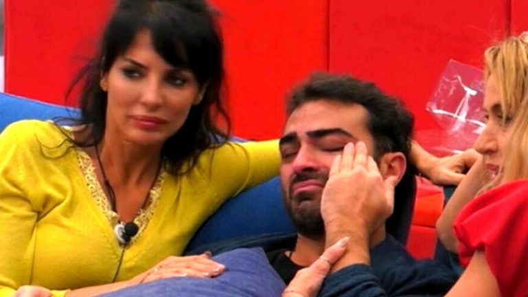 Gianmaria piange al Gf Vip