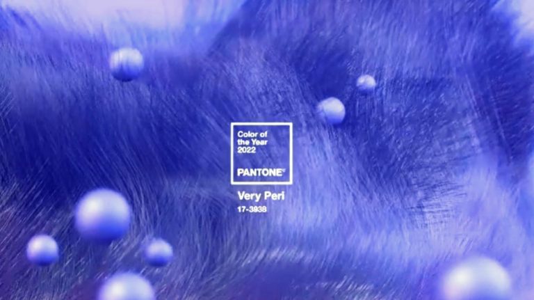Pantone colore dell'anno Very Peri 2022