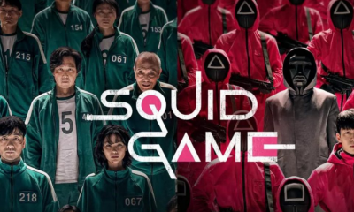 La locandina della serie televisiva Squid Game
