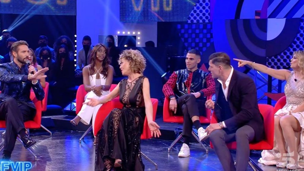 Alex Belli contro Aldo Montano al GF Vip