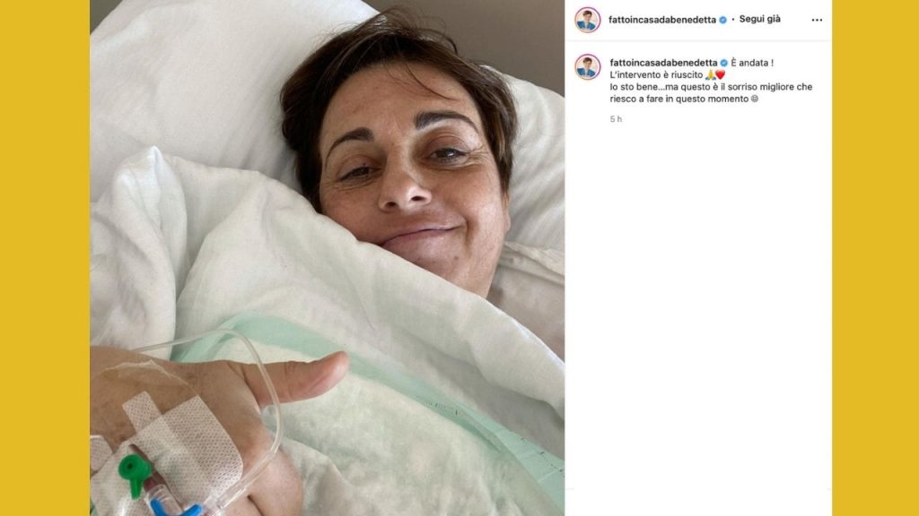 Benedetta rossi in ospedale