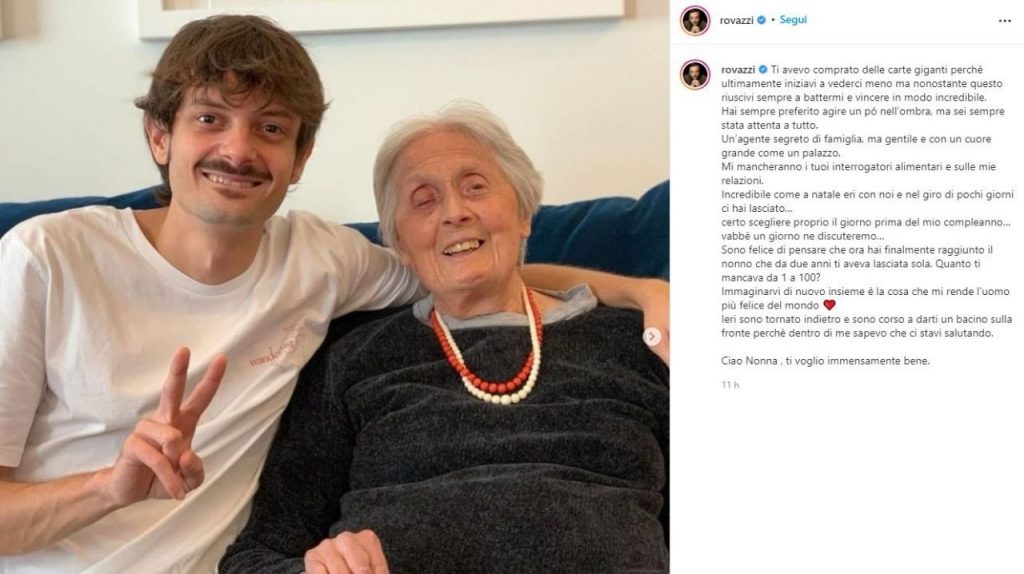 fabio rovazzi nonna