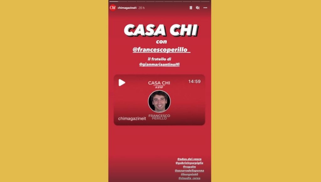 GF Vip, Gianmaria Antinolfi lascia la Casa? La risposta la dà il fratello Francesco 42 Francesco Perillo Casa Chi GF Vip