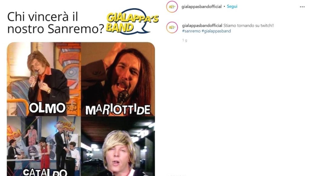 Festival di Sanremo: la Gialappa's commenterà la gara su Twitch 42 Gialappa's Band Festival di Sanremo Twitch