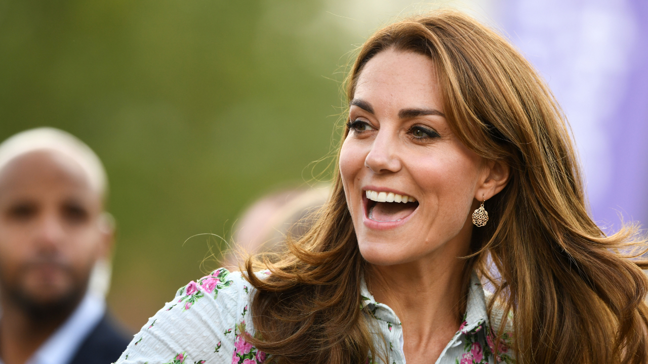 Kate Middleton che sorride