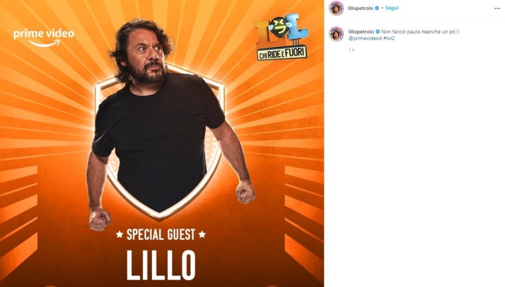 LOL 2: nella seconda stagione il ritorno di Lillo 42 lillo petrolo lol instagram