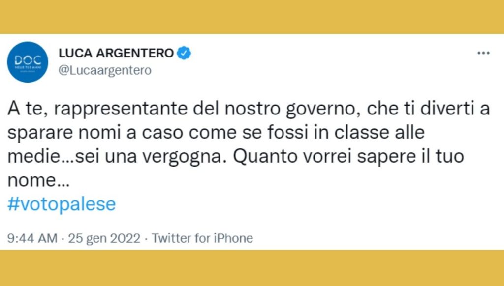 Luca Argentero, lo sfogo dell'attore su Twitter: "Una vergogna" 42 Luca Argentero Twitter