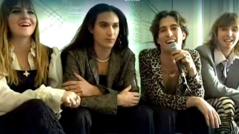 Maneskin superospiti festival di sanremo 2022
